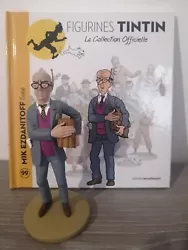 Moulinsart Figurine Tintin collection officielle n°99 Mik Ezdanitoff Sans Passport