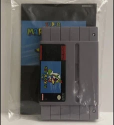 Super Mario World with Manual for the Super Nintendo SNES - Tested.