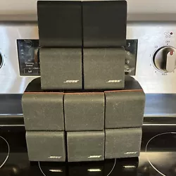 (5) Bose Surround Sound Cube Wall Mount Speakers. All in good working condition. No wires or mounts.