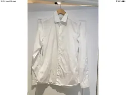 Superbe chemise Gucci coton blanc 39 tbe authentique. Règlement sous 24 h maxi