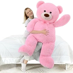Upgrade lifesize for cuddling! Jumbo teddy bear give you a soft hug like a real person! No girl can say no to over 4...