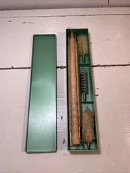 Ancien kit outils nettoyage ￼. État correctVoir photos Trace d’usure laisser par le temps