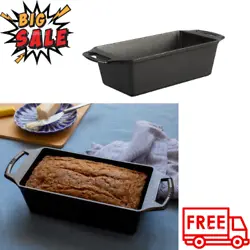 The Lodge cast iron baking pan is seasoned, ready to use, and easy to care for. As the original cast iron manufacturer,...