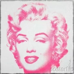Mr. Brainwash Diamond Pink Edition xx/90 S/N Screenprint Poster. Shipped with USPS Priority Mail.