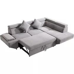 This sectional couch is a great addition for you living room. All of your friends and family will be asking you where...