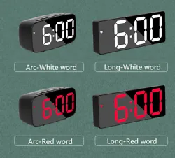 ①1 x Digital Clock. The battery-powered: The screen will automatically turn off after 15 seconds.