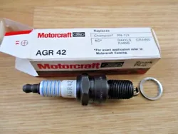 Part Number AGR42 D4PZ-12405-E. Bobcat 1975 171. Pinto 1975-1978 171. Note I have 38 motorcraft plugs and 6 that have...