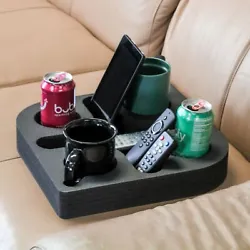 Couch Drink Tray, made from the highest quality materials. Premium foam drink tray; Great for keeping your drinks and...