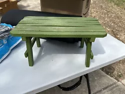 This small folding wooden stool is perfect for use as a plant stand or decoration in any room of your home. The stool...