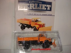BENNE MARREL. BERLIET L 64-6 CABINE M3. N° 10 de la série COLLECTION BERLIET. -Colissimo Recommandé. -Mondial Relay...