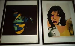 Set of 2 Andy Warhol 1989 prints. Published by te Neues Publishing Co.