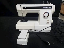 MPN : 1110180. Pre-owned, Powers On. The sewing machine has scratches, scuffs & minor scrapes Pedal works as well. Type...