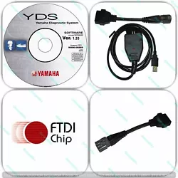 Diagnostic adapter cable adapter scanner kit for Yamaha YDS Outboard / WaveRunner /Jet Boat / Marine. with professional...