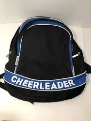 Chasse Girls Black & Blue Cheerleader Backpack EUC. Free ShipThanks for stopping by