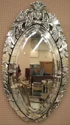 Reflect early 20th-century style with our fabulous Venetian Glass Mirror made of ornate hand-cut glass, as stylish as...