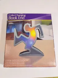 Light up Color-Changing Dancing Man Bookend Keith Haring New Sealed.