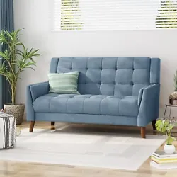 Includes: One (1) Loveseat. Luxuriously upholstered and impeccably designed allow this piece to open up your living...
