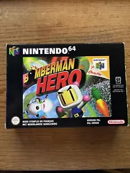 Bomberman Hero nintendo 64. Très bon état et complet. N’hésitez pas regarder les nombreuses photos HD. Envoie...