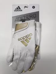 Adidas Adult Large Adizero 11 Football Receiver Gloves. Brand New!!!Smoke free homePet free home