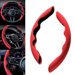 Built-in decompression button allows you to drive easily. Applicable models: universal 37-38cm steering wheel cover....