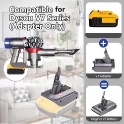 Convient aux aspirateurs portables Dyson V6, V7, V8 (Options). Adaptateur Bos18V6 compatible avec pour laspirateur de...