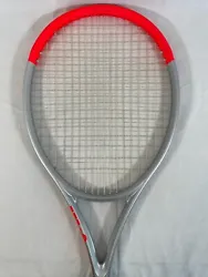 Racquet Info. Racquet Condition. This racquet is strung with a multi setup. Clash 100 Silver. Be Happy, Play Tennis.