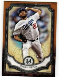 Clayton Kershaw. LA LOS ANGELES DODGERS. Card #15 COPPER SP Parallel. Pictures are of actual card.