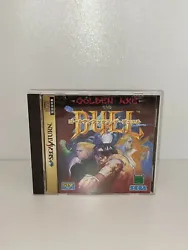 Jeu Golden Axe The Duel pour SEGA Saturn version NTSC-JAPAN. Cd avec lègere micro rayures dusage testé et...