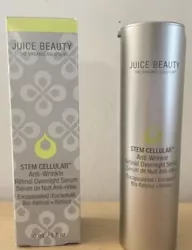 Juice Beauty Stem Cellular Anti-Wrinkle Retinol Overnight Serum 1oz/30mL RET $72.
