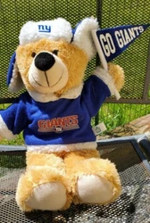 NY Giants Bear Plush 20