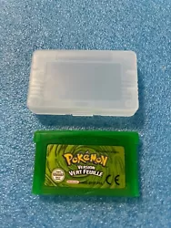  Jeu de Pokémon version vert feuille pour GBA VF envoi le jour même, avec une petite boîte de protection,...