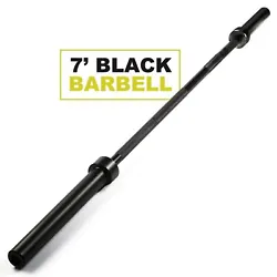 The PRCTZ 7 Olympic barbell is great for powerlifting exercises to build muscle mass, strength, and stamina. This...