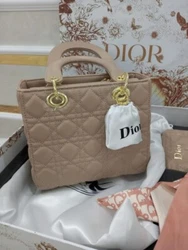 The Lady Dior bag has been produced in countless versions, colors and materials. Leather of the highest quality, soft...