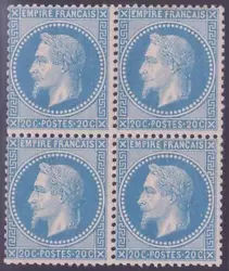 FRANCE 1863-70 : Y&T N° 29 B 