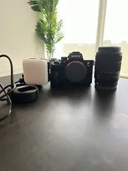 Gently used A7III Camera that also comes with camera light, charger, and 18-135 lens. Bought this camera new and have...