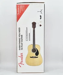 The Fender FA-125 is a visually stunning guitar with a budget-friendly price. Quality laminate construction with a...