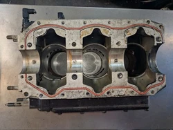 Up for grabs, I have a cylinder block removed from a late 1980s 85 HP Force outboard. The motor had lost spark and then...