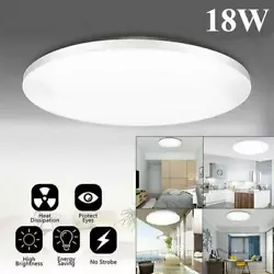 The LED ceiling light fastest and easiest fixture in the world to mount. Luminous flux: 1170 LM. Beam angle: 140...