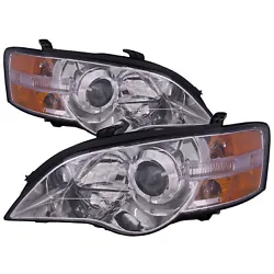 Upgrade the look and performance of your 2005-2007 Subaru Legacy or Outback with the PERDE Halogen Headlights Set. The...