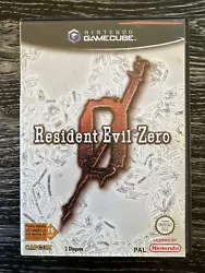 Resident Evil Zero Nintendo GameCube manque noticeBoîte cassée au-dessus voir photo