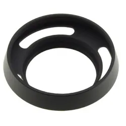 Fit other lens which is with filter thread. It can prevent unwanted stray light from entering the lens and ensure no...