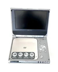 Sony DVP-FX700 Portable DVD CD Player Tested & Works w/ Charger. No remote, manuals or extra cables. Only what you see...