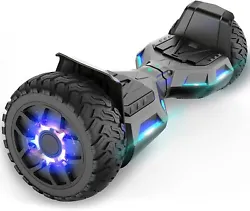 Perfect Design: The Hoverboard has bright front LEDs that help ensure a safer ride and is unique with its Hi-Strength...