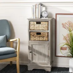 This Connery Cabinet elevates traditional farmhouse charm for todays classic contemporary interiors. Crafted of pine...