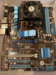Computer Parts Bundle. Asus mainboard and Video Card, AMD CPU and G.skill RAM. Motherboard- Asus M4A79xtdCPU - AMD...
