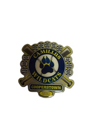 Cooperstown Dreams Park Trading Pins 2014 Camillus New York Wildcats.