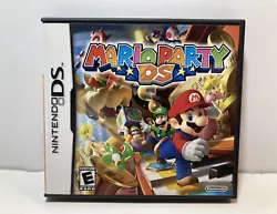 This is a listing for Mario Party DS from 2007 for the Nintendo DS. It is complete with all paper inserts and the...