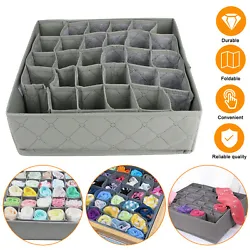 🎁1/2 x 30 Drawer Closet Organizer Storage Box. 🌈Storage containers, foldable design for easy storage and saving...