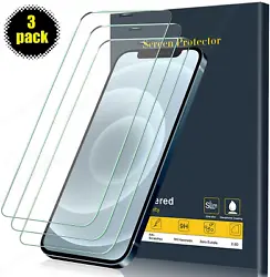 High Quality: Made with high quality 0.33mm thick premium tempered glass with 2.5D rounded edges exclusively for Apple...