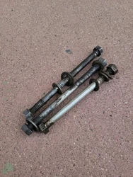Suzuki RV90 OEM MOTOR MOUNT BOLTS. Condition is 